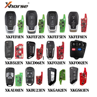 Clé télécommande universelle filaire Xhorse XKFEF1EN XKFEF2EN XKFEF5EN XKFEF8EN XKB512EN XKCD06EN XKFO21EN XKFO02EN