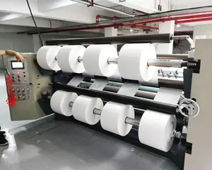 High speed automatic slitting rewinding paper/film/aluminum foil slitter rewinder machine