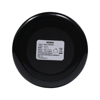 Moniteur de qualité de l'air Zigbee Tuya Heiman 4-en-1 PM2.5 HCHO Capteur de température et d'humidité avec écran OLED et contrôle gestuel