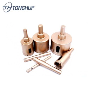 Chân không brazed khoan lõi <span class=keywords><strong>bit</strong></span> kim cương khoan <span class=keywords><strong>bit</strong></span> cho khoan lỗ trên gạch thủy tinh gốm sứ đá cẩm thạch và Granite - Product Image 3