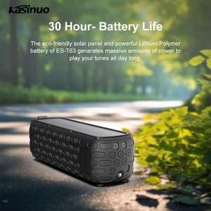 ลำโพงพลังงานแสงอาทิตย์ BT 2500mAh กันฝุ่นกันน้ำ30H เวลาเล่นสำหรับตั้งแคมป์ทริปกล่องลำโพงซับวูฟเฟอร์สำหรับทุกที่ - Product Image 4