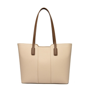 Sac Fourre-Tout en Cuir Vegan <span class=keywords><strong>Haute</strong></span> Qualité Mode 2024, Grands Sacs à Main d'Épaule de Plage pour Femmes - Product Image 4
