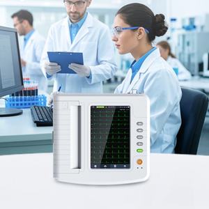 CONTEC ecg121212g perangkat detak jantung ECG elektrokardiograma timah 3 6 12 saluran portabel - Product Image 1