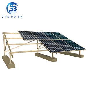 Estructura de Montaje en Suelo para Paneles Solares Fotovoltaicos de Alta Durabilidad, con Tornillo de Tierra - Product Image 5