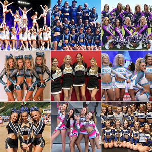 ชุดยูนิฟอร์มเชียร์ลีดเดอร์สำหรับฝึกซ้อมขายส่ง - Product Image 4