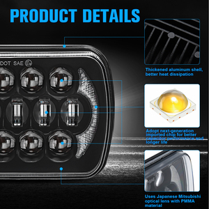 Faro Led Para camioneta Toyota Prius <span class=keywords><strong>Pickup</strong></span> Hilux Ln106 3rz, luces delanteras Para camioneta, 5x7 - Product Image 3