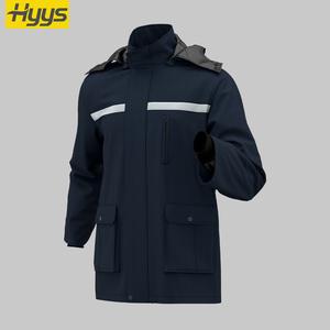 Giacca da Lavoro Invernale per Uomo, Calda in Cotone e Poliestere, per Lavoro all'Aperto e Uniformi - Product Image 2
