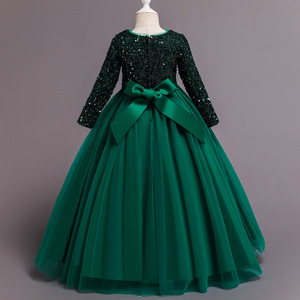 Vestido de Cosplay de Halloween para niñas, <span class=keywords><strong>disfraz</strong></span> de <span class=keywords><strong>bruja</strong></span> zombi con estampado de Castillo de murciélago calabaza fantasma para fiestas infantiles inspirado en personajes de Anime - Product Image 6