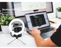 Anneau lumineux LED 10 pouces 26cm Offre Spéciale lumière d'appoint professionnelle pour le maquillage, la photographie, le studio de diffusion vidéo en direct
