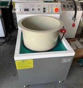 Vibratory Polishing Machine Magnetic Tumbler Surface Deburring Machine for Casted Parts Polishing Magnetic Tumbler Machine CE - Product Image 1