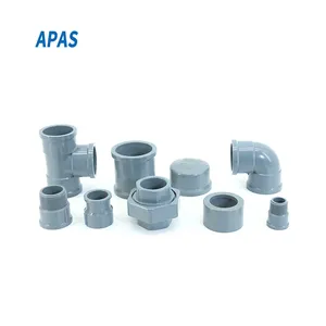 APAS مباشرة من المصنع تركيب متعدد الوظائف تي السباكة الذكور الإناث أنابيب الضغط Pvc