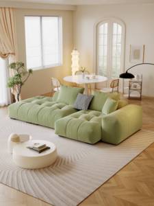 أريكة عتيقة قابلة للتخصيص عالية الجودة من الجلد الطبيعي المعاصر لأثاث غرف المعيشة والفيلات - Product Image 3