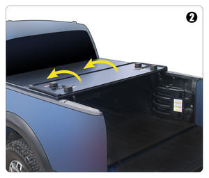 Accessoires Zolionwil 4x4 Couvercle de tonneau rigide à trois volets pour <span class=keywords><strong>Toyota</strong></span> <span class=keywords><strong>Hilux</strong></span> Revo Vigo Tacoma - Product Image 5
