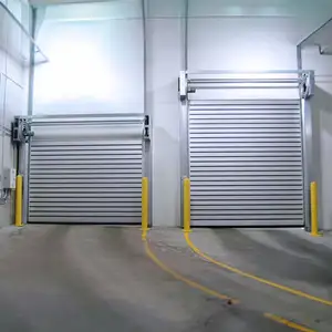 Factory Direct Sales Cheap Turbo Hard Fast Rolling Shutter Gate High Speed Automatic Lift Doors For Villa