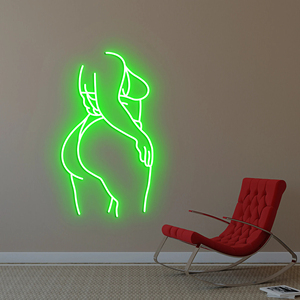 Sinal De Neon Personalizado Mulher Neon Luz Mulher Parede Decoração Para Gilr Bed Room Decoração
