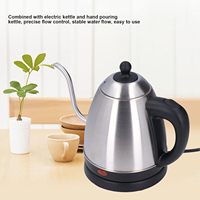 Bouilloire électrique à col de cygne en acier inoxydable 201SS, meilleur prix d'usine en Chine, pour le café, le thé turc, avec échantillon gratuit