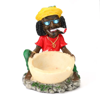 Cenicero de Resina de Diseño Novedoso, Estilo Americano, Multiusos, con Dibujos Animados, Venta al Por Mayor