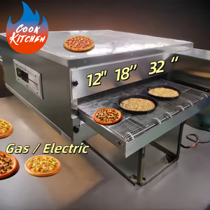 <span class=keywords><strong>Four</strong></span> à <span class=keywords><strong>pizza</strong></span> électrique au gaz commercial, 12/18/32 pouces, <span class=keywords><strong>four</strong></span> à <span class=keywords><strong>pizza</strong></span> <span class=keywords><strong>professionnel</strong></span> à bande transporteuse, circulation d'air chaud - Product Image 5
