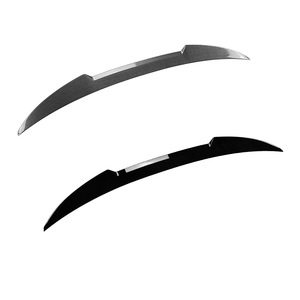 Bmw 5 Series I5 G60 2024+ Rear Trunk Spoiler Wing Piano Black Carbon Fiber Texture Abs Material - Product Image 5