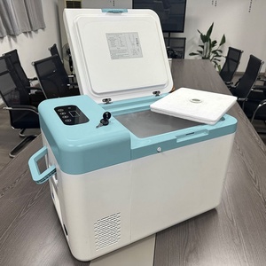 Mini Refrigerador Ligero de 25L con Ruedas, Alimentado por Batería, para Hotel y Uso en Exteriores, 120V, Enfriador para Transporte Médico y Automotriz - Product Image 4