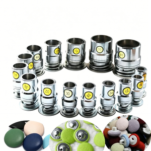 Moule à <span class=keywords><strong>boutons</strong></span> en fer recouvert de tissu 50L-60L, outil de <span class=keywords><strong>presse</strong></span> à <span class=keywords><strong>boutons</strong></span> lavable pour vêtements, canapés et <span class=keywords><strong>boutons</strong></span> en tissu pour ameublement - Product Image 1