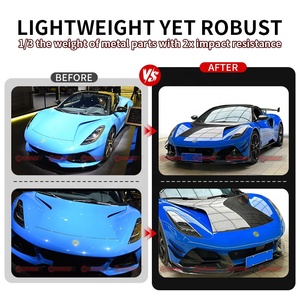 Cubierta de Motor de Fibra de Carbono Seca, Estilo MK, para Lotus Emira, Precio de Fábrica - Product Image 5