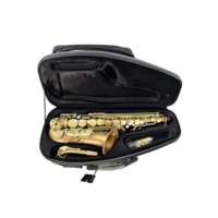 SEASOUND OEM Professional Vintage Red and Yellow Body Reinforced Stern Alto Saxophone JYAS112DVGRD+VGYW Eb Tone