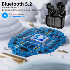 Di alta qualità a buon mercato lungo tempo di riproduzione senza fili auricolare Sport auricolare J5 <span class=keywords><strong>Pro</strong></span> senza fili auricolari Touch Control per la chiamata di telefono - Product Image 2