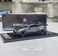 Modèle de voiture de collection M4 G82 Widebody 1:64 en alliage haut de gamme, réaliste et personnalisé, ornement de luxe, cadeau