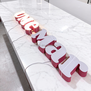 Enseigne Lumineuse Personnalisée en Acrylique 3D Stéréoscopique pour Magasin <span class=keywords><strong>de</strong></span> Thé au Lait et Café – Style Célébrité Internet - Product Image 6