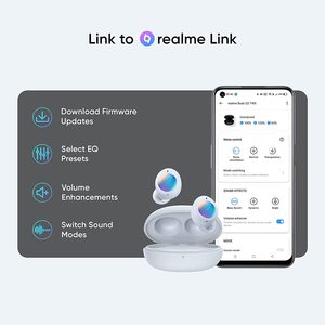 Auriculares inalámbricos para realme <span class=keywords><strong>Bud</strong></span> <span class=keywords><strong>Air</strong></span> <span class=keywords><strong>2</strong></span> Neo, cascos intrauditivos impermeables con Control táctil y graves profundos para deporte y videojuegos - Product Image 5