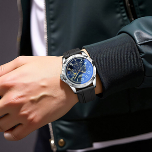Reloj de Cuarzo Auténtico para Hombre BINLIHUAN, Clásico, Elegante, Resistente al Agua y Moderno - Product Image 1