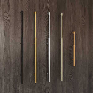 Poignée de <span class=keywords><strong>porte</strong></span> d'entrée principale en bois de luxe minimaliste, poignée de <span class=keywords><strong>porte</strong></span> en verre moderne en acier inoxydable personnalisée pour chambre à coucher - Product Image 1