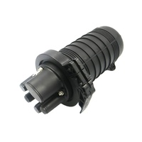 Caja de Distribución y Empalme de Fibra Óptica, Impermeable, 60 Hilos, para Cable de Fibra Óptica FTTH FTTX