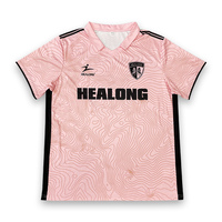 Camiseta de Fútbol Edición Jugador, Personalizada con Sublimación, Transpirable, de Manga Corta, para Verano