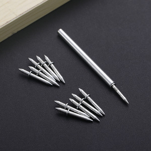 ZHIXIN <span class=keywords><strong>Invisible</strong></span> Vache Corne Nail Décoration Double Tête Plinthe Fil Clous Sans Couture pour Plinthe Wainscoting Armoire - Product Image 6