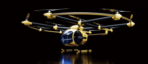 Hélicoptère d'urgence et de sauvetage Jumeirah Durable à 2 places, avec batterie, en fibre de carbone, pliable, pilote automatique, pour les courts trajets urbains - Product Image 4