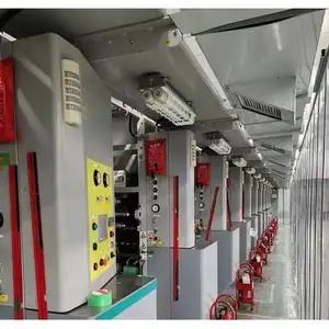 Automatische Film Tiefdruck maschine Druckmaschine für PVC-Filme Milti Farbdrucker