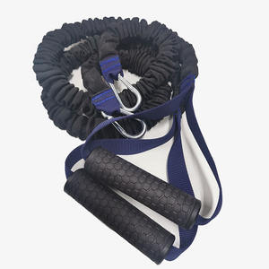 स्ट्रोक्स कस्टम 5 ट्यूब कसरत प्रतिरोध बैंड सेट Gymarts स्लीव कपड़े नायलॉन स्लीव बंजी - Product Image 5