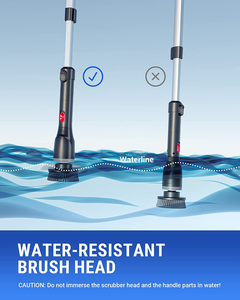 Portable Spin Scrubber Power Bathroom Floor Scrubber Cordless Shower Cleaner <strong>Electric</strong> <strong>Cleaning</strong> <strong>Brush</strong> - Product Image 6