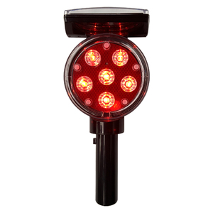 CE ha certificato il nuovo semaforo solare a LED 8 per il <span class=keywords><strong>Delineator</strong></span> <span class=keywords><strong>Post</strong></span> & i coni stradali realizzati in materiale ABS - Product Image 4