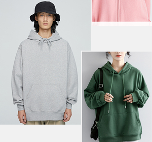 قماش بوليستر واسع تيري بتمشيط قشور أسماك قطنية للشتاء سترات بغطاء رأس وسترات للفتيات 32 ثانية - Product Image 4