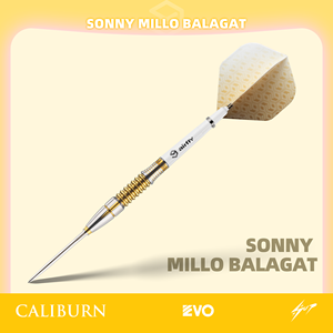 Collaboration joueur philippin Caliburn avec Sonny <span class=keywords><strong>Millo</strong></span> Balagat : fléchettes en acier et pointe souple 23g, 90% tungstène. - Product Image 5