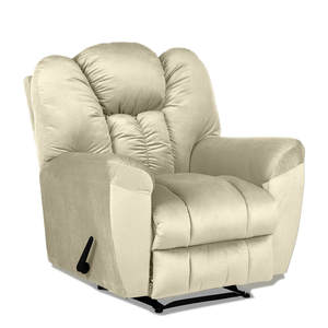Hot Price Velvet Classic Rocking Rocking Rotating Recliner Chair Massage Extendable Features-Modern Stainless Steel <b>Frame</b>-Light - Product Image 2