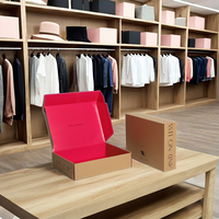 Boîtes d'expédition en carton kraft durables pour entreprises et expéditions, imprimées recto-verso ou recto simple, vente en gros usine