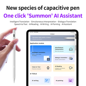 Stylet Magnétique Actif pour <span class=keywords><strong>Apple</strong></span> <span class=keywords><strong>Pencil</strong></span> <span class=keywords><strong>2ème</strong></span> <span class=keywords><strong>Génération</strong></span> iPad Pro Air iPhone-Stylo de Dessin Capacitif - Product Image 3