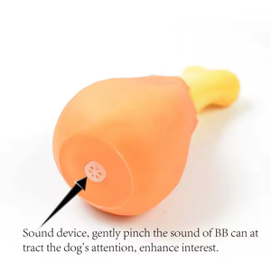 Duurzame Tpr Rubber Interactieve Huisdier Speelgoed Piepende Kippenpoot Hond Kauwen Speelgoed Voor Puppy Speeltijd En Training - Product Image 4