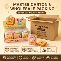 Southpeak Toy Toast Day Squishy Squishy Toys Soft Squishy Toys Fidget Toys Sensory Squishy Toy Slow Rising Wholesale Bulk OEM