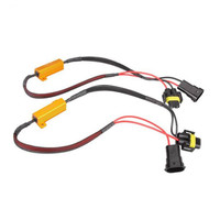 Décodeur Canbus H8 H9 H11 pour phares LED d'ascenseur, sans erreur, anti-tremblement, haute puissance, résistance bobinée