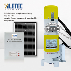 Moteur de porte à roulement YL avec batterie de secours AC contrôleur de moteur de <span class=keywords><strong>volet</strong></span> <span class=keywords><strong>roulant</strong></span> UPS et garantie de panneau <span class=keywords><strong>solaire</strong></span> pendant 3 ans - Product Image 5